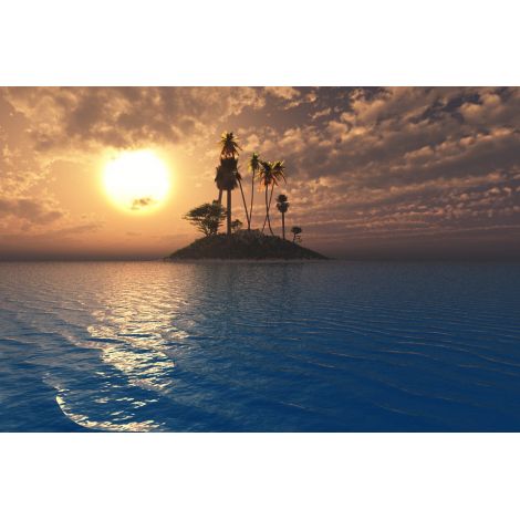 recherche île déserte sans réseau, climat modéré