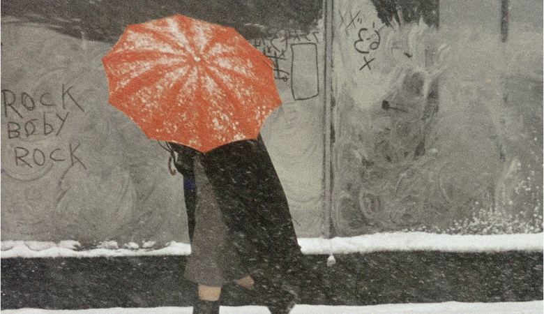 une zone neigeuse de soi-même