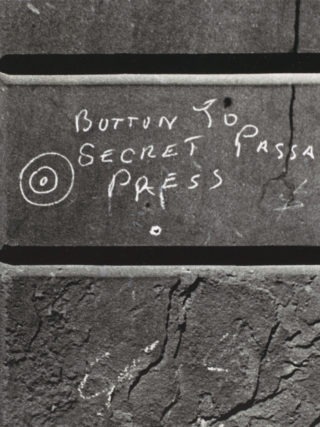 Button to secret passage