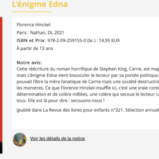 Parution de *5 histoires à chavourer*