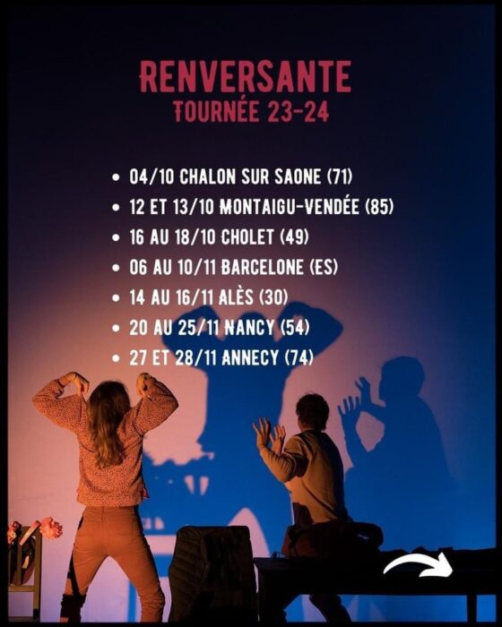 Tournée 2023/2024 de Renversante