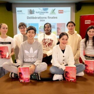 Remise du Prix RTS Littérature Ados