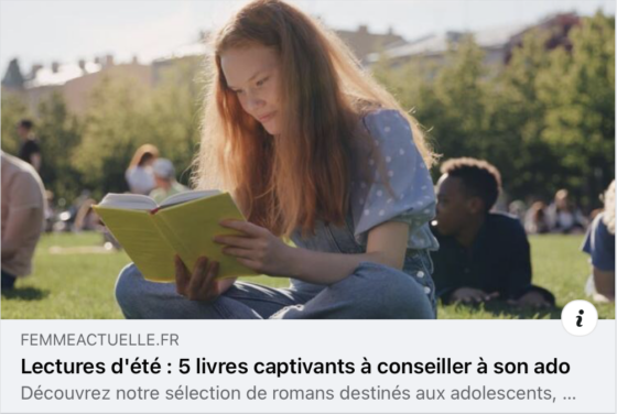 Le filtre brasse des sujets cruciaux (Femme Actuelle)