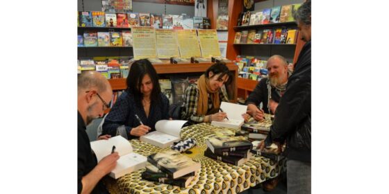 U4 à la librairie Garin (Chambéry)