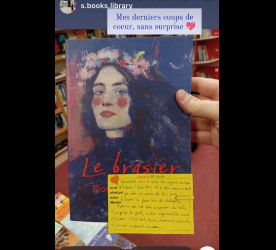 Le Brasier : premiers coups de coeur de libraires
