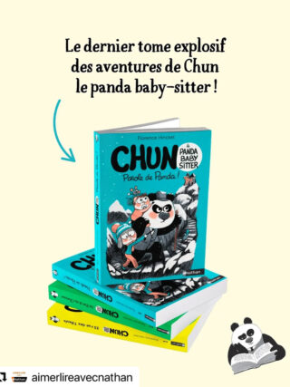 Parution du 3e tome de Chun le panda