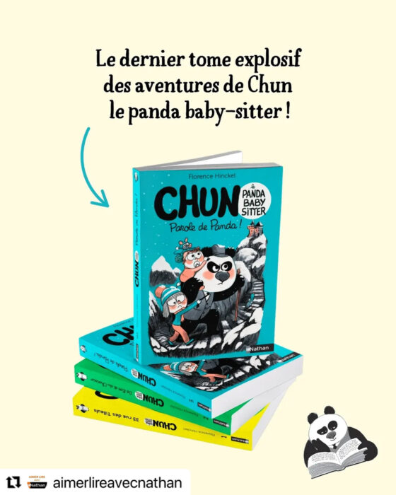 Parution du 3e tome de Chun le panda