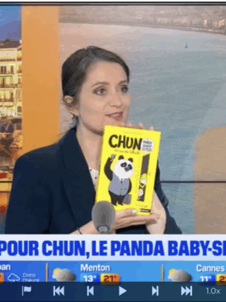 Chun à la télé !