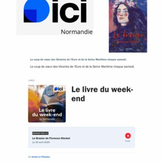 Le brasier dans Géo Ado