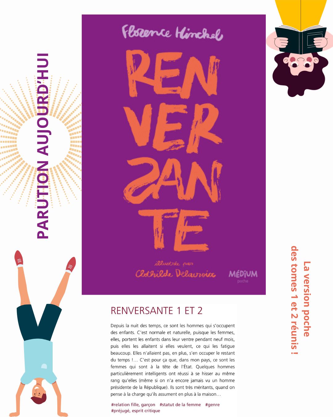 Renversante 1 et 2 en version poche : parution aujourd’hui